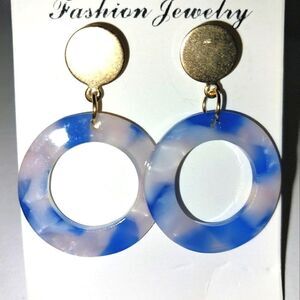 Trendy Acrylic Resin Earrings